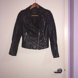 H&M Faux leather Biker Jacket