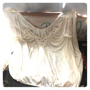 Free people slouchy shirt