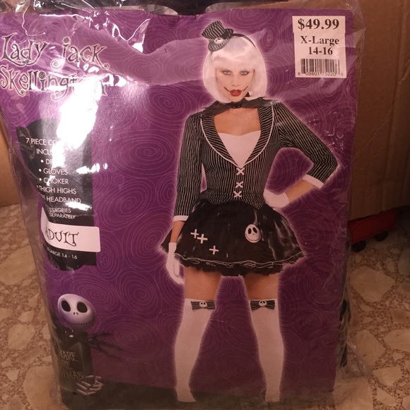 Lady Jack Skellington Costume