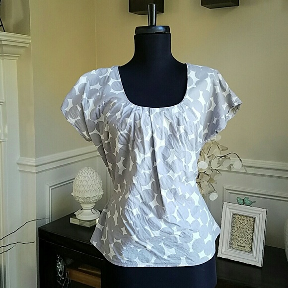 H&M polka dot blouse