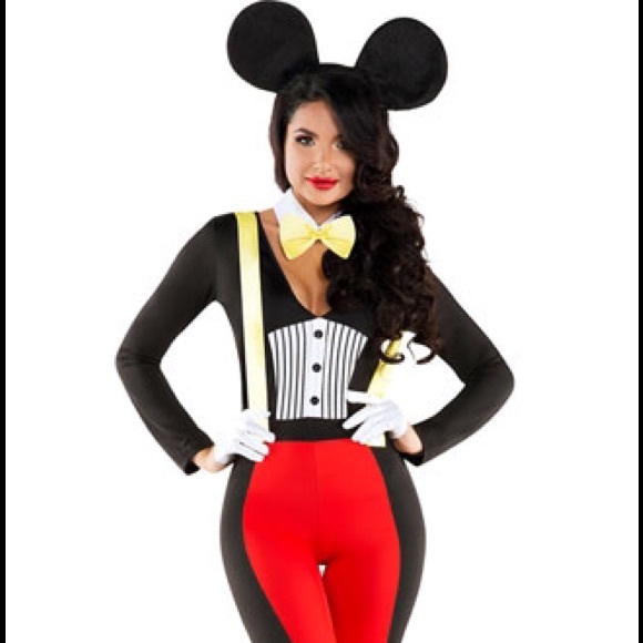 Sexy Mickey Mouse Catsuit Costume