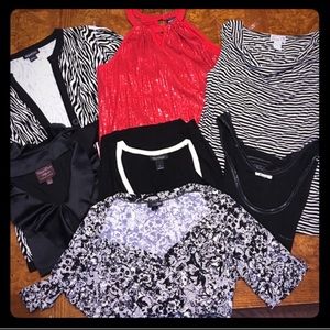 Brighton and bundle of shirts-no stains or tears