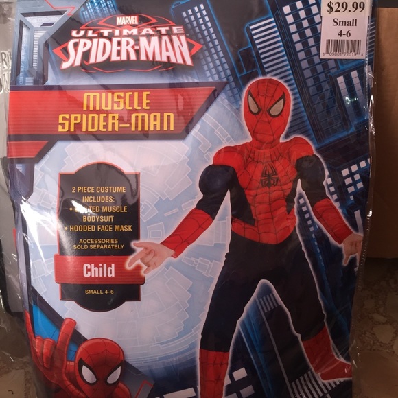 Spider-Man muscle man child's costume