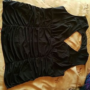 Maurices black dress tank top, size 3.