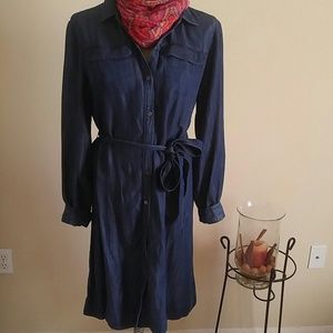 LOFT Denim Dress
