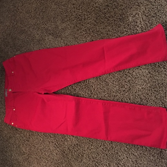 Chico red jeans