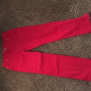 Chico red jeans