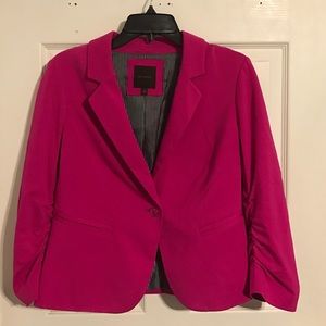 The Limited pink knit blazer size M