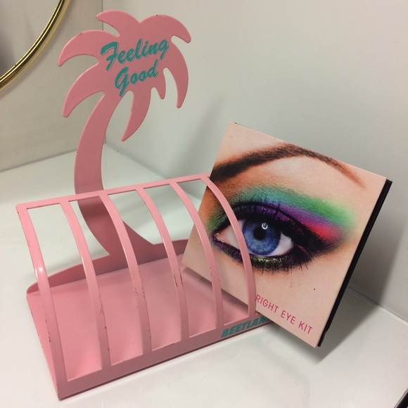 Vintage 80s pink palm tree palette holder 💗🏝