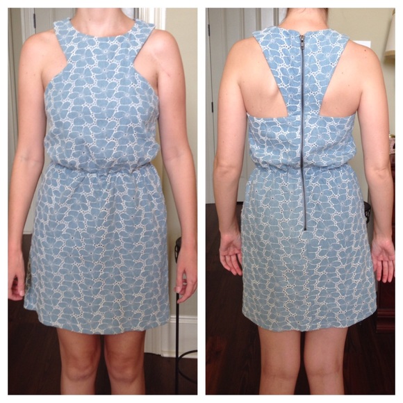 Cut In Floral Eyelet Dress - Lucca Couture - Picture 5 of 6