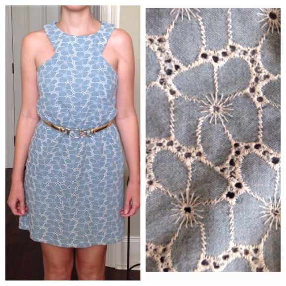 Cut In Floral Eyelet Dress - Lucca Couture - Picture 6 of 6