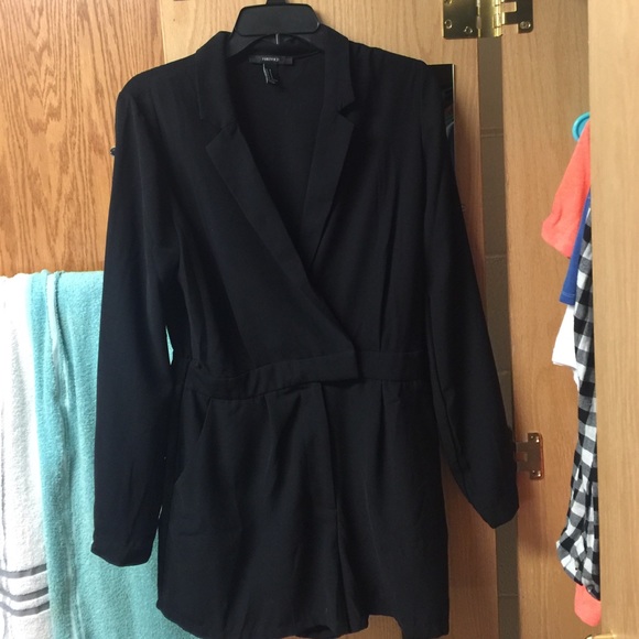 forever 21 long sleeve romper