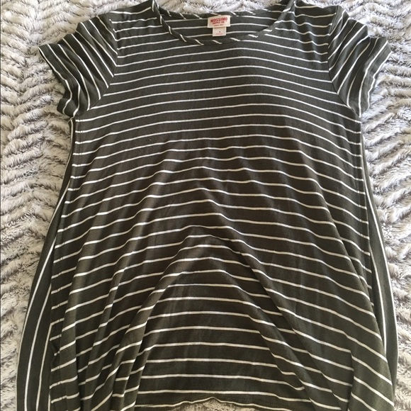 Glory striped green top