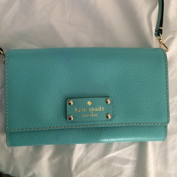 Blue Kate Spade Purse