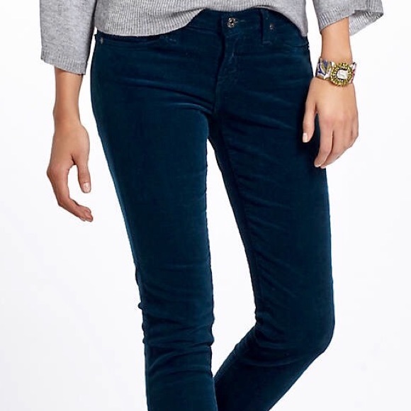 AG Stevie Ankle Cord in Deep Teal 26