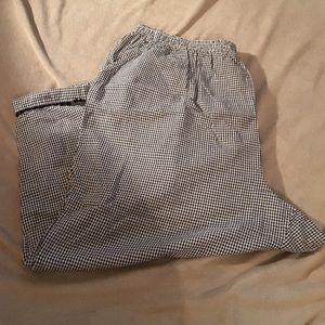 Plaid Capris 100% Cotton