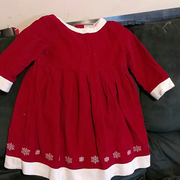 Hanna Andersson red christmas dress size 100 (4/5)