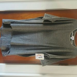LulaRoe Irma NWT size L color Grey