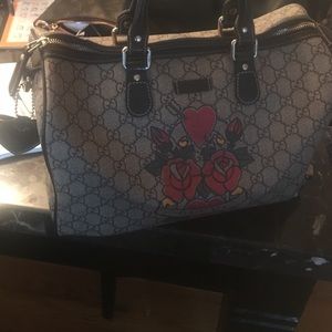 Gucci tattoo collection Boston bag