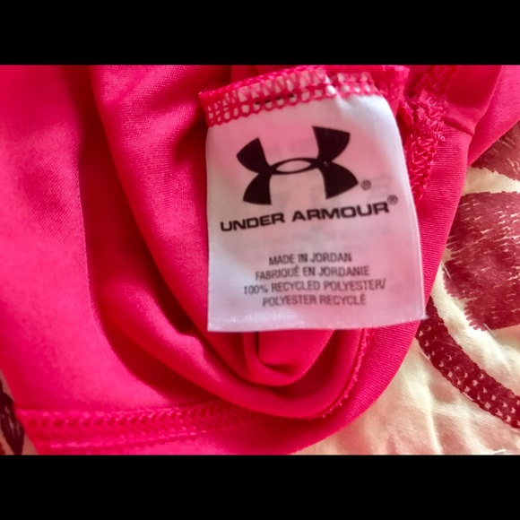 Womens hot pink Under Armor long sleeve base layer - Picture 3 of 4