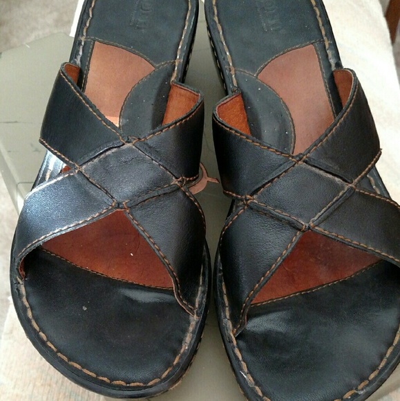 SOLD-Born Wedge Sandals REDUCED PRICE