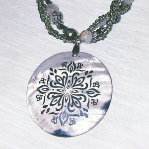 Gray Dragon's Vein Multi-Layer Necklace