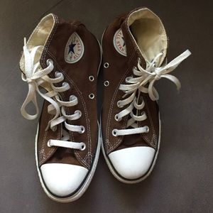 Hightop brown Converse