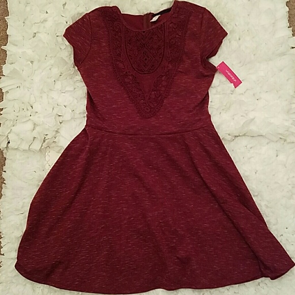 Wine Colored Dress, NWT