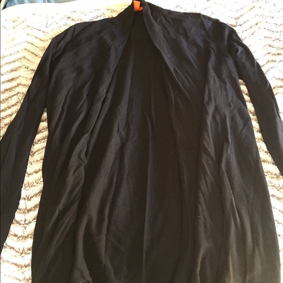 Black cardigan
