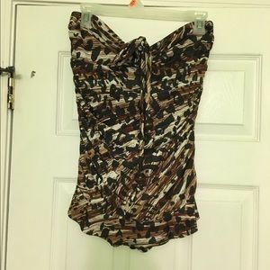 Leopard print bathing suit.  Like new!  Only $9!