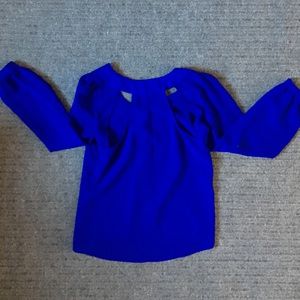 💙Charlotte Russe Royal Blue Blouse