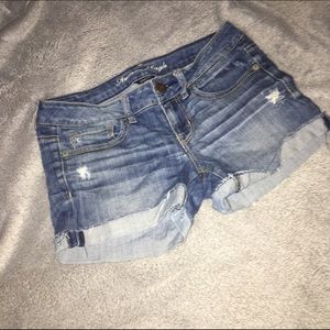American Eagle jean shorts
