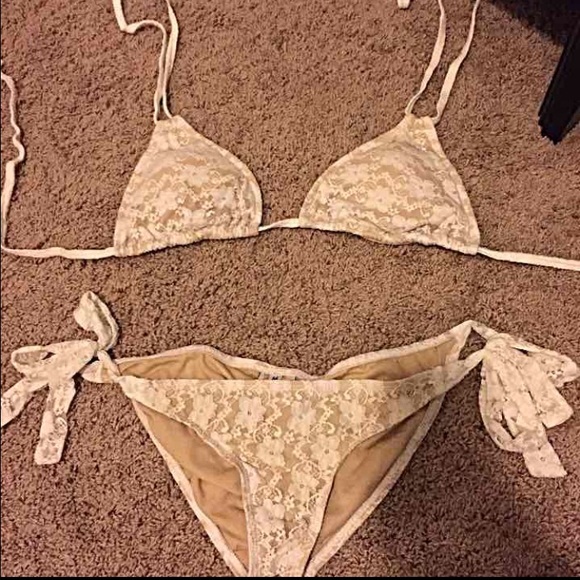 Lace swimsuit