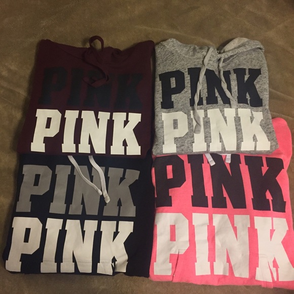 💞 VS PINK Logo Hoodie Collection 💞