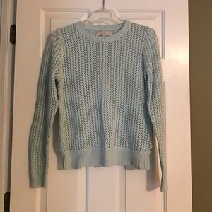 LOFT blue sweater