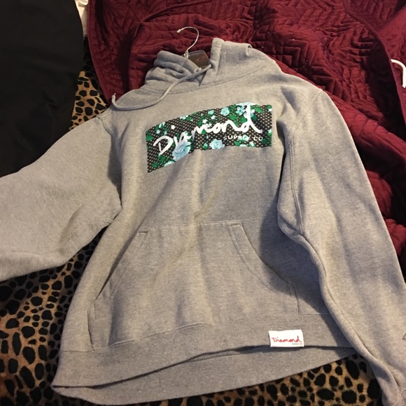 diamond hoodie - Picture 2 of 2