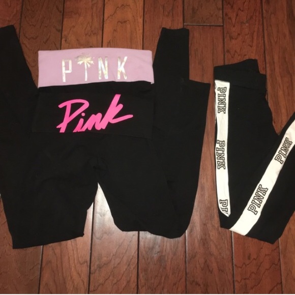 3 pairs of leggings