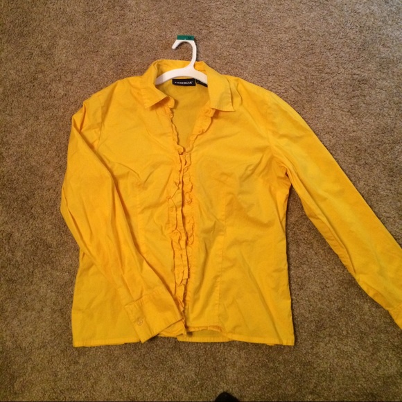 Yellow gold blouse