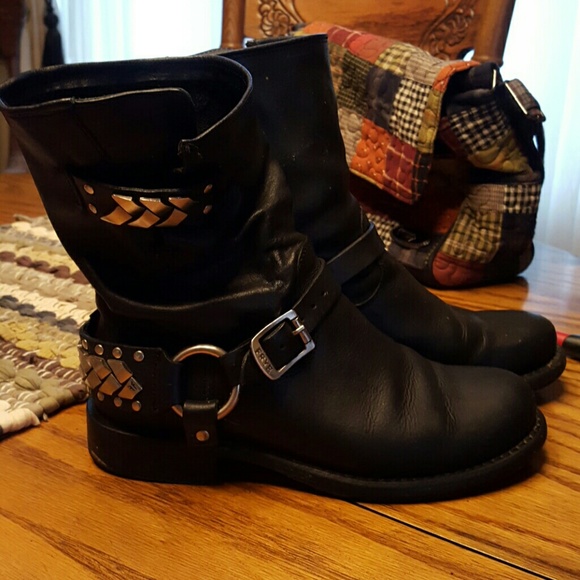 WEEKEND SALE FRYE Engineer Boots. Awesome style!