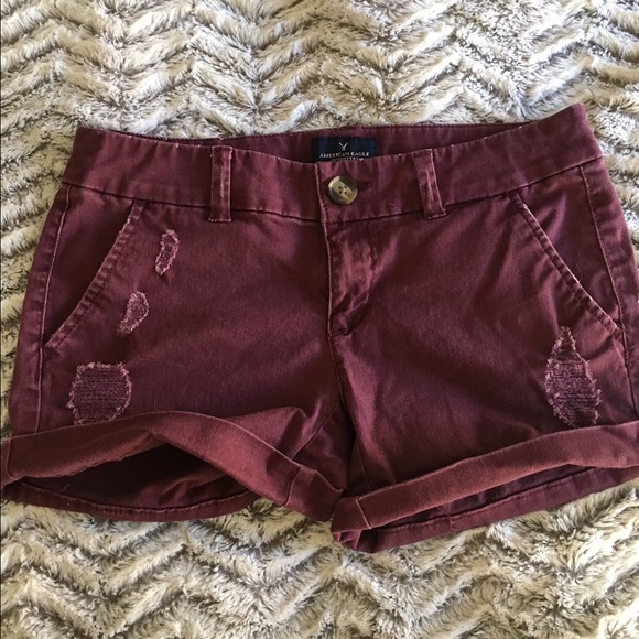 American Eagle midi shorts