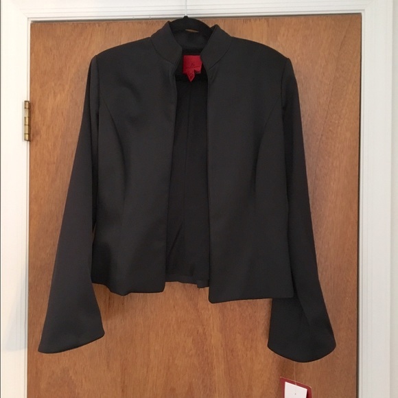 NWT - JS Collection Black Satin Blazer/Jacket