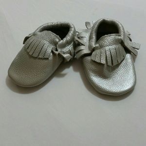 Silver Moccasins