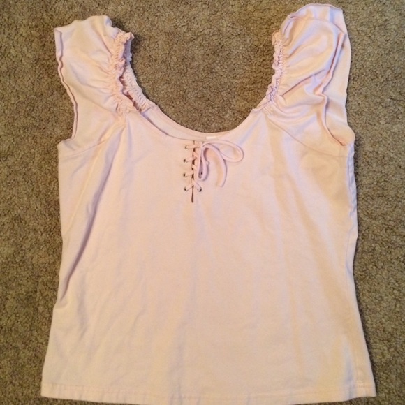 Peach shirt