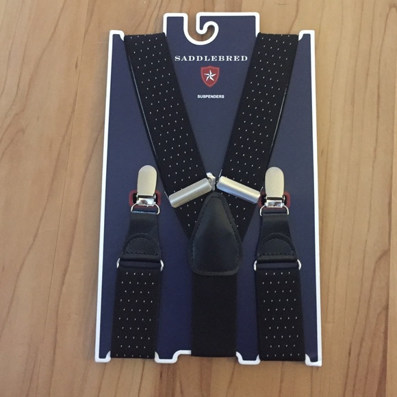 Polka Dot Suspenders