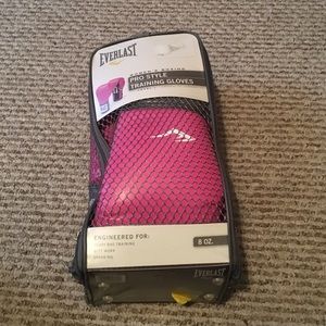 Everlast training gloves.