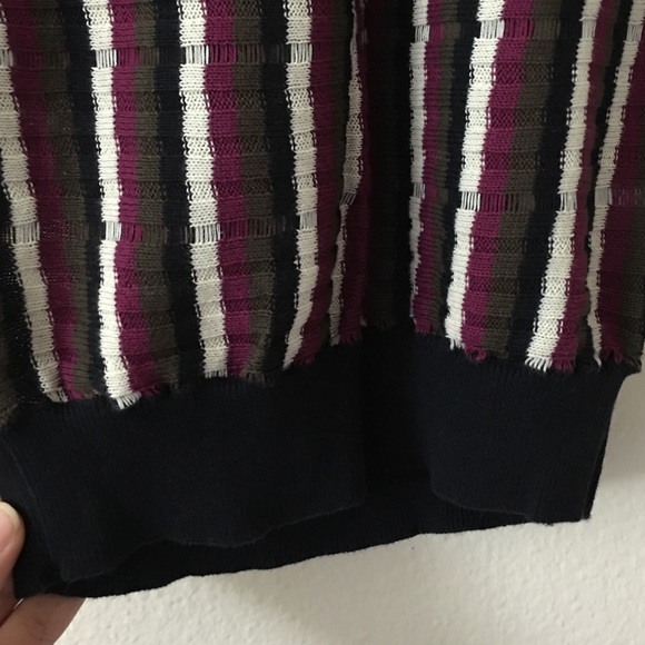 Sold-Multicolored stripes stylish top - Picture 3 of 4