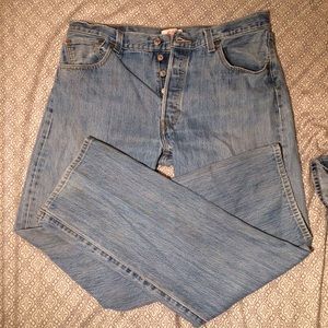 ❌RESERVED❌36x34 Straight Leg Button Fly Levi Jeans