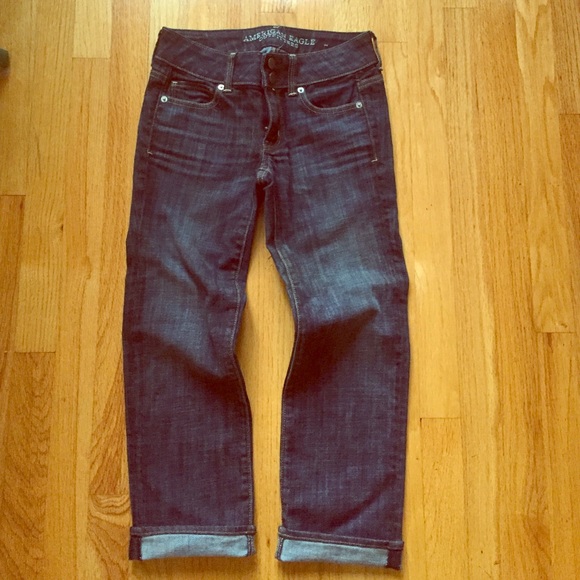 American Eagle straight boyfriend ankle jeans NWOT