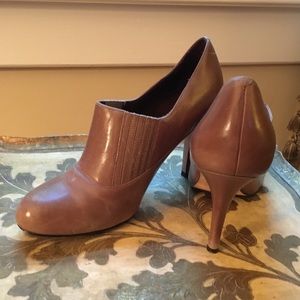 Cole Haan Nikeair Brown Leather Bootie
