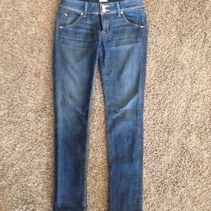 Straight leg Hudson jeans
